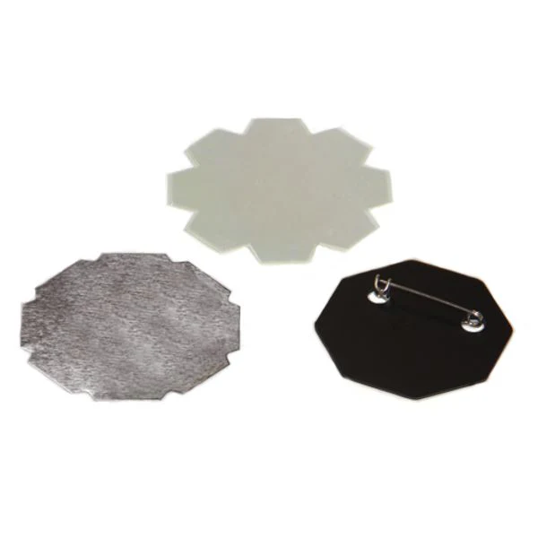Button Supplies Octagon 2" for 1000 buttons