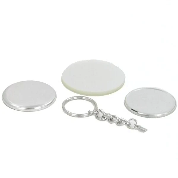 Chain Key Chain Supplies Round 1.5" for 1000 buttons