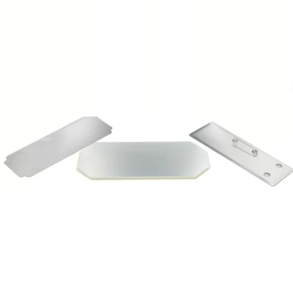 Horizontal Button Supplies Rectangle 1.5 x 4.5"for 1000 buttons