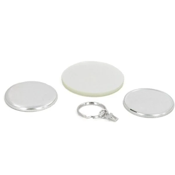 Split Key Ring Supplies Round 1.5" for 1000 buttons