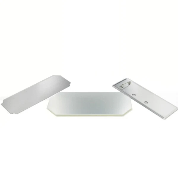Vertical Button Supplies Rectangle 1.5 x 4.5" for 1000 buttons